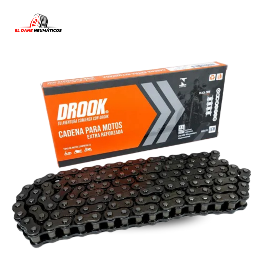 CADENA DROOK E-REFORZADA 428H - 136L